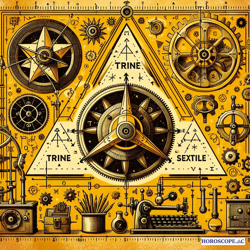 Harmonic Aspects: Trines and Sextiles Explained