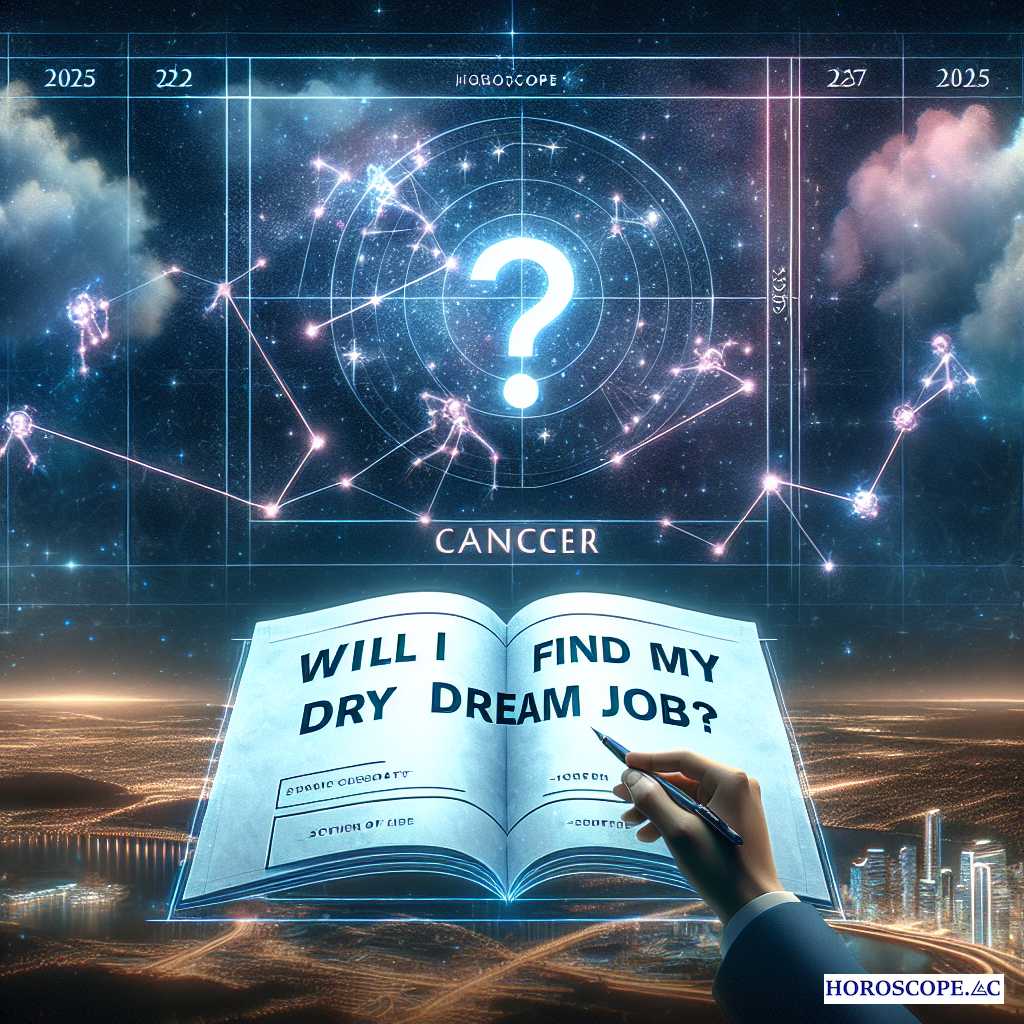 Horoscope 2025 for Cancer: Will I Find the Job of My Dreams?