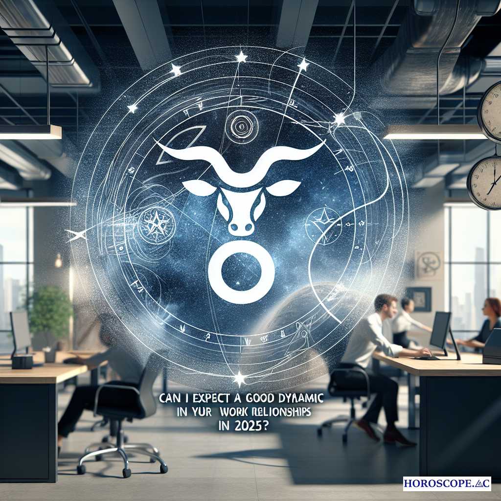 2025 Horoscope Taurus: A Positive Dynamic in Your Work Relationships?